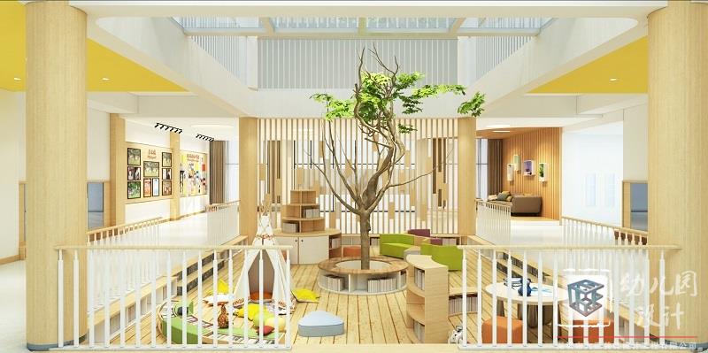 深圳幼兒園設(shè)計(jì)之森系風(fēng)_森系主題風(fēng)格效果圖