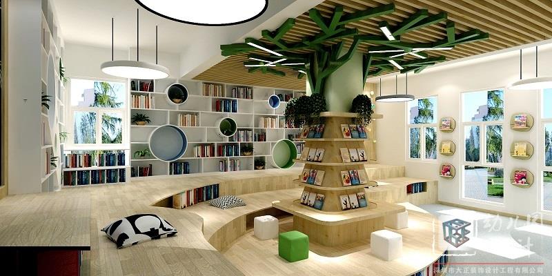 深圳幼兒園設(shè)計(jì)之森系風(fēng)_森系主題風(fēng)格效果圖