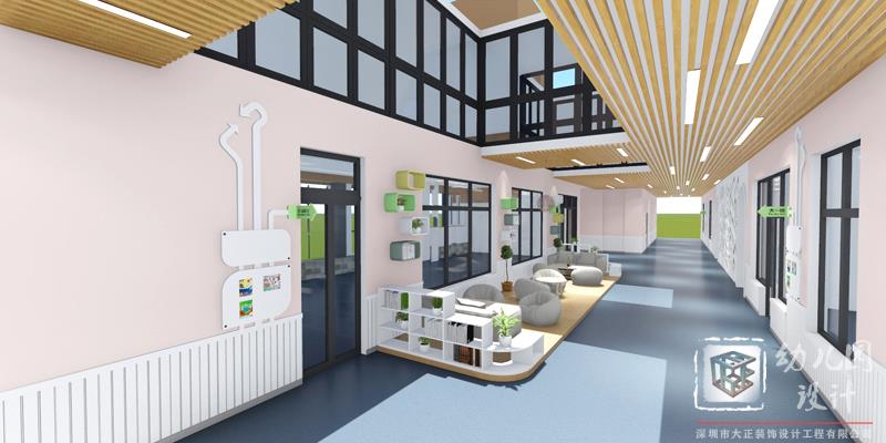 深圳幼兒園設(shè)計(jì)走廊-如何安全的設(shè)計(jì)布置走廊?