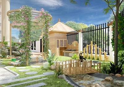 深圳市龍崗區(qū)德?；▓@幼兒園（戶外沙水區(qū)）