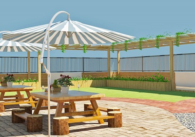 深圳市寶安區(qū)石巖匯裕名都幼兒園（天臺改造）