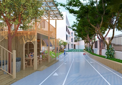 深圳市龍崗區(qū)和諧家園花園幼兒園（戶外修繕工程）