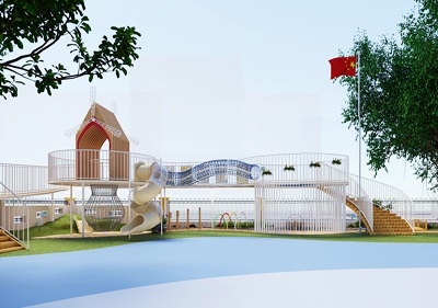 深圳市南山區(qū)蓓蕾幼兒園（戶外大型玩具）