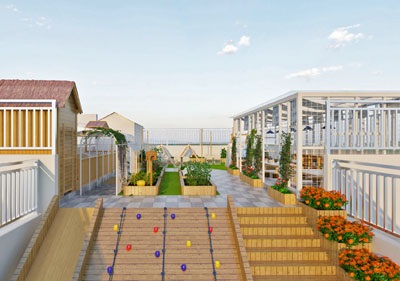 深圳市南山區(qū)桃花園幼兒園（屋頂設(shè)計改造）