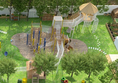 深圳市龍崗區(qū)同心第一幼兒園（戶外玩具、綠化）