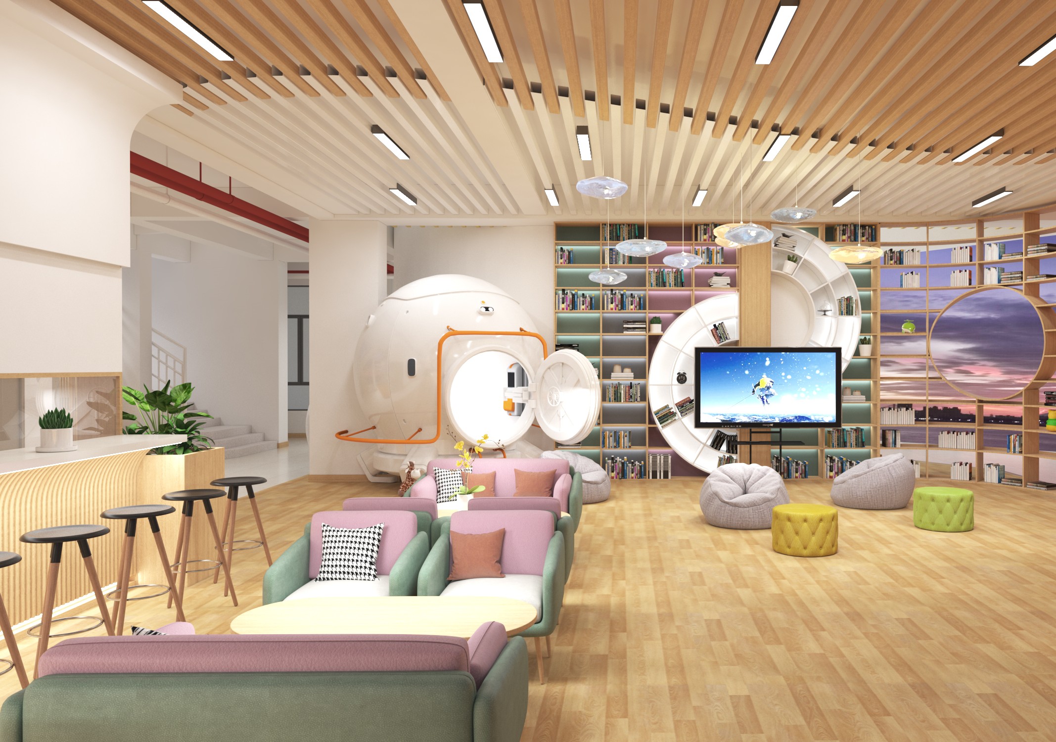 深圳市幼兒園大廳設(shè)計(jì)合集