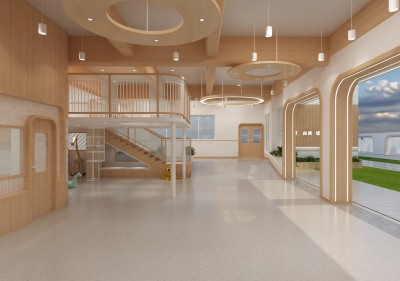 深圳市福田區(qū)第九幼兒園福保分園（大廳、音體室）