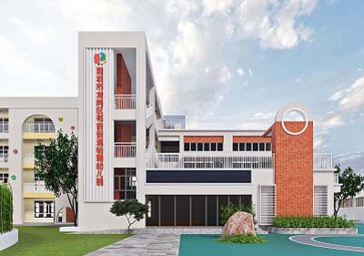 深圳市龍崗區(qū)怡瑞幼兒園（外墻立面改造）