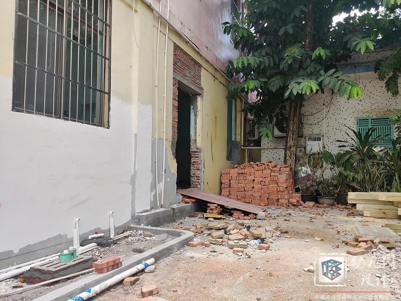 幼兒園室內(nèi)改造_戶外后操場新增種植區(qū)域（深圳坪地育英幼兒園）