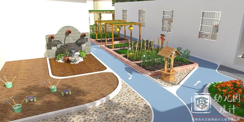 深圳市坪地育英幼兒園（2022）室內(nèi)設計_戶外后操場改造