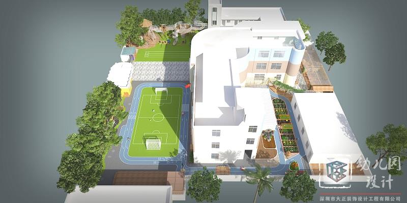 深圳市坪地育英幼兒園（2022）室內(nèi)設計_戶外后操場改造