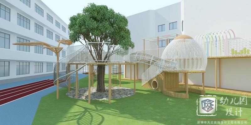 深圳市坪地街道中心幼兒園（戶外大型玩具）