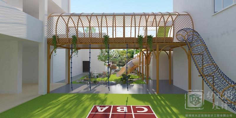 深圳市坪山區(qū)中興幼兒園_戶外大型玩具安裝