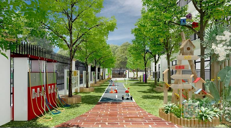 深圳幼兒園設(shè)計(jì)之戶外游樂玩具的重要性