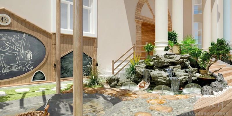 幼兒園裝修設(shè)計之水池噴泉設(shè)施功能