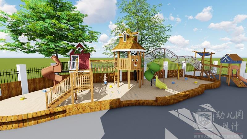 幼兒園設計之戶外游樂設施的多樣性