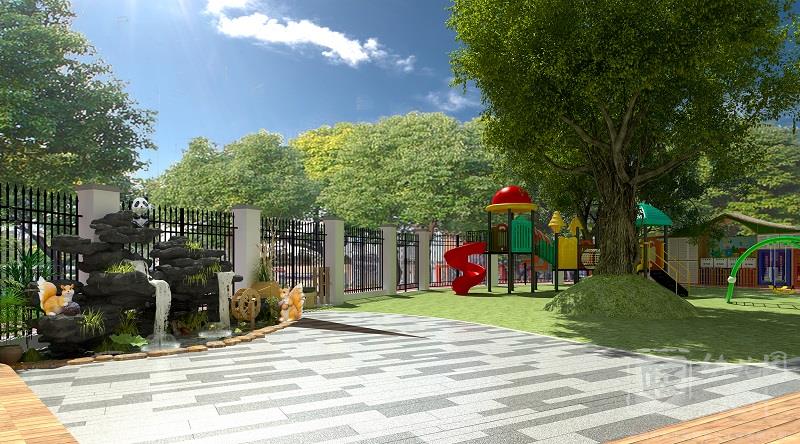 深圳市龍崗區(qū)假日名城幼兒園（戶外整體改造）