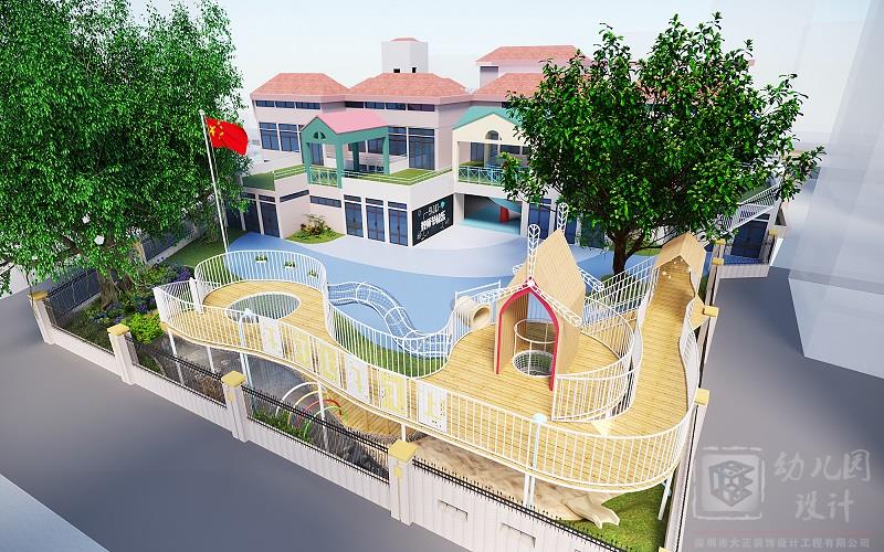 深圳市南山區(qū)蓓蕾幼兒園（戶外大型玩具）