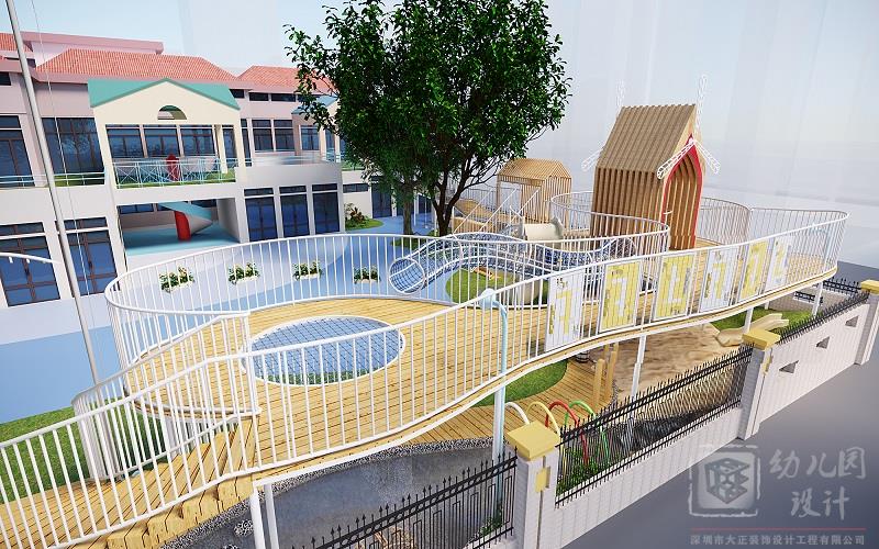 深圳市南山區(qū)蓓蕾幼兒園（戶外大型玩具）