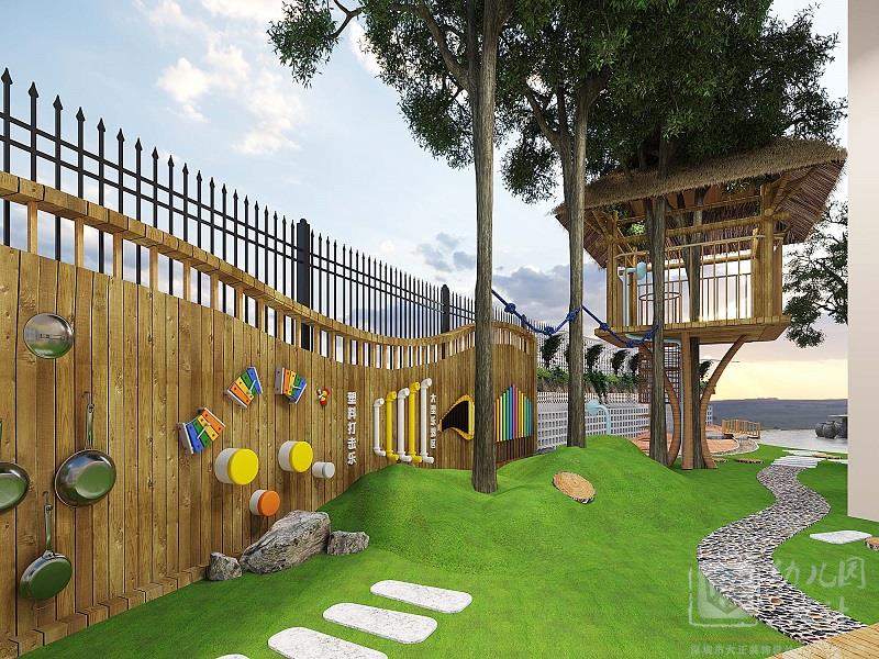 深圳市龍崗區(qū)茵悅之生幼兒園（戶外整體+大門+雨棚）