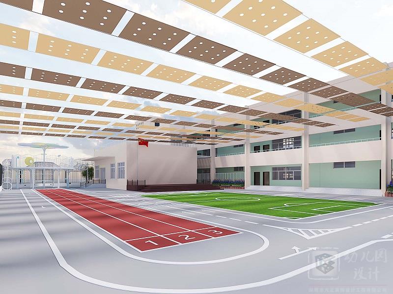 深圳市龍崗區(qū)茵悅之生幼兒園（戶外整體+大門+雨棚）