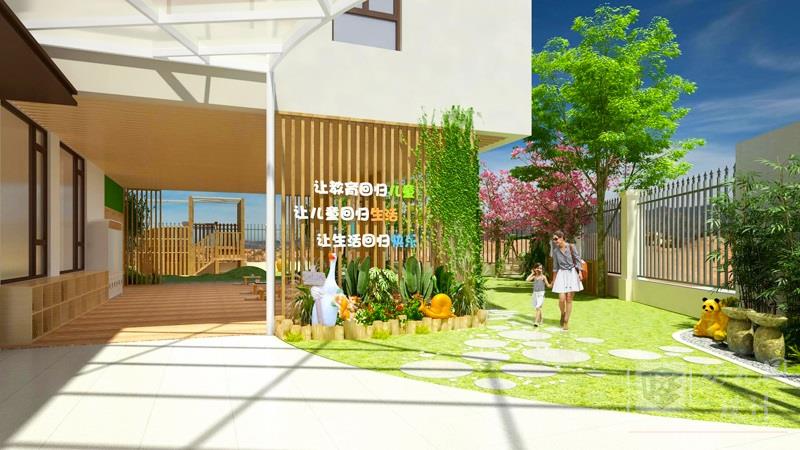 深圳市龍崗區(qū)金域領峰幼兒園（整體戶外改造）