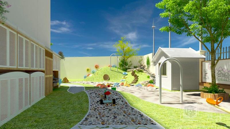 深圳市龍崗區(qū)金域領峰幼兒園（整體戶外改造）