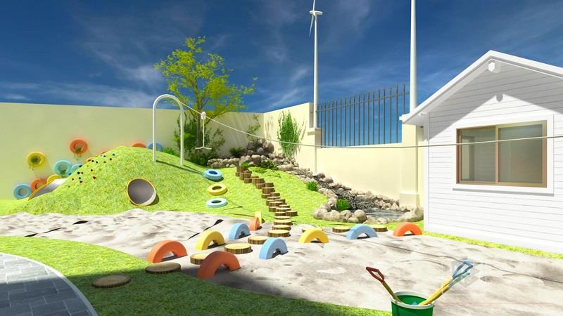 深圳市龍崗區(qū)金域領峰幼兒園（整體戶外改造）