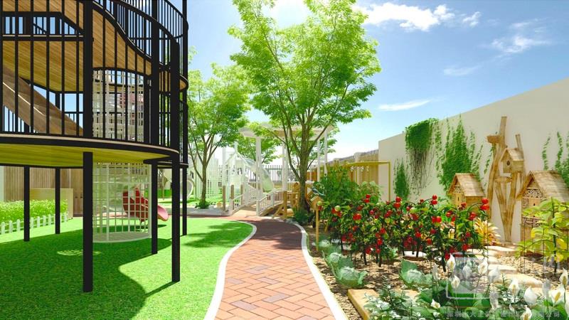 深圳市龍崗區(qū)金域領峰幼兒園（整體戶外改造）