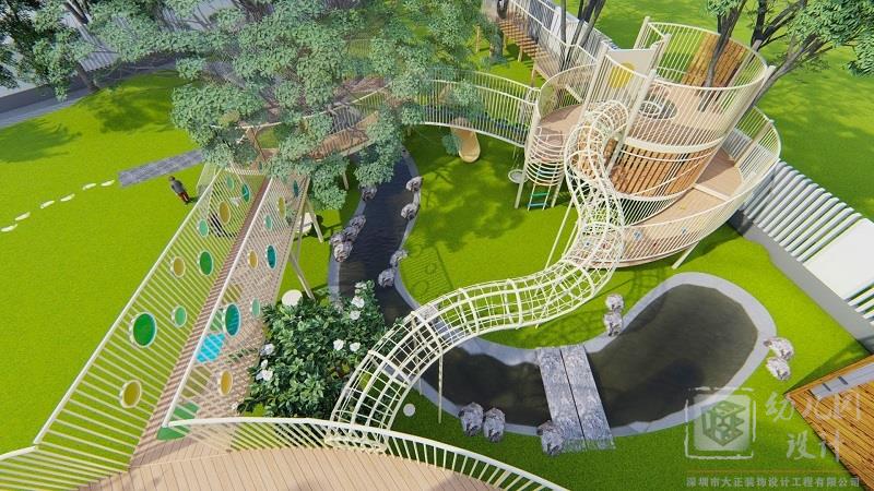 深圳市石巖街道中心幼兒園（戶外大型玩具）