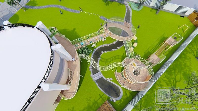 深圳市石巖街道中心幼兒園（戶外大型玩具）