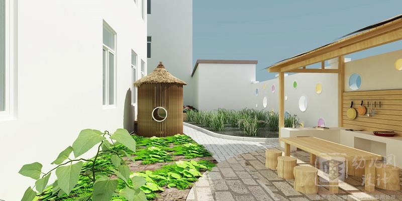 深圳市寶安區(qū)西鄉(xiāng)南昌幼兒園設(shè)計(jì)案例（種植園、圍墻）