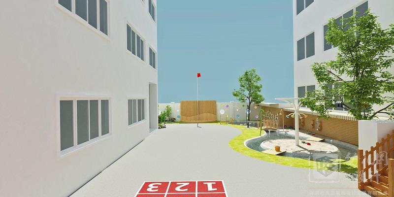 深圳市寶安區(qū)西鄉(xiāng)南昌幼兒園設(shè)計(jì)案例（種植園、圍墻）