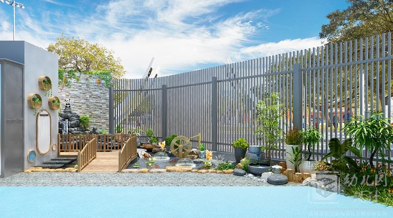 深圳市福田區(qū)機(jī)關(guān)第二幼兒園（假山水景、攀爬墻）