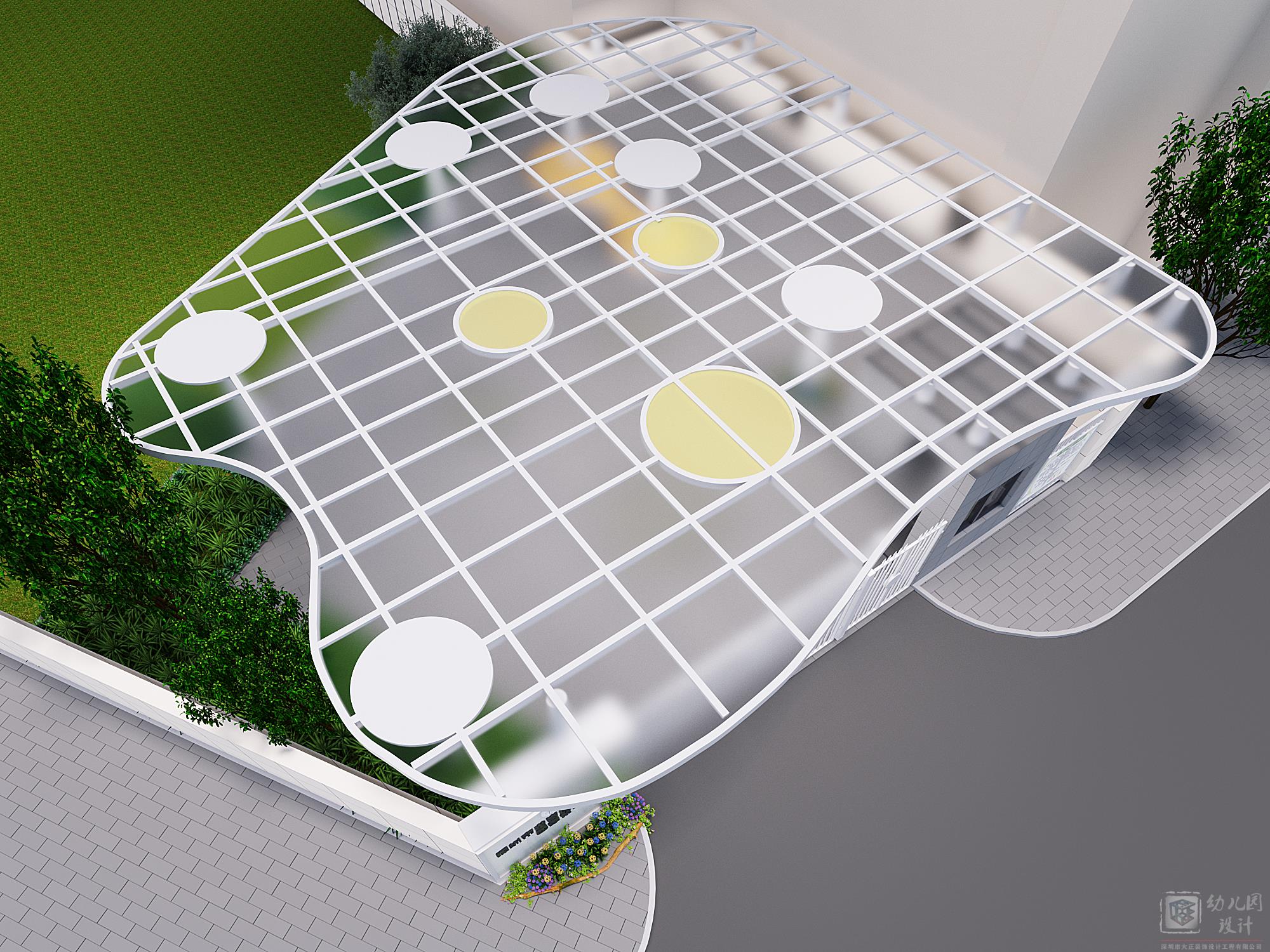 深圳市龍崗區(qū)龍城街道四季第一幼兒園（大門(mén)）