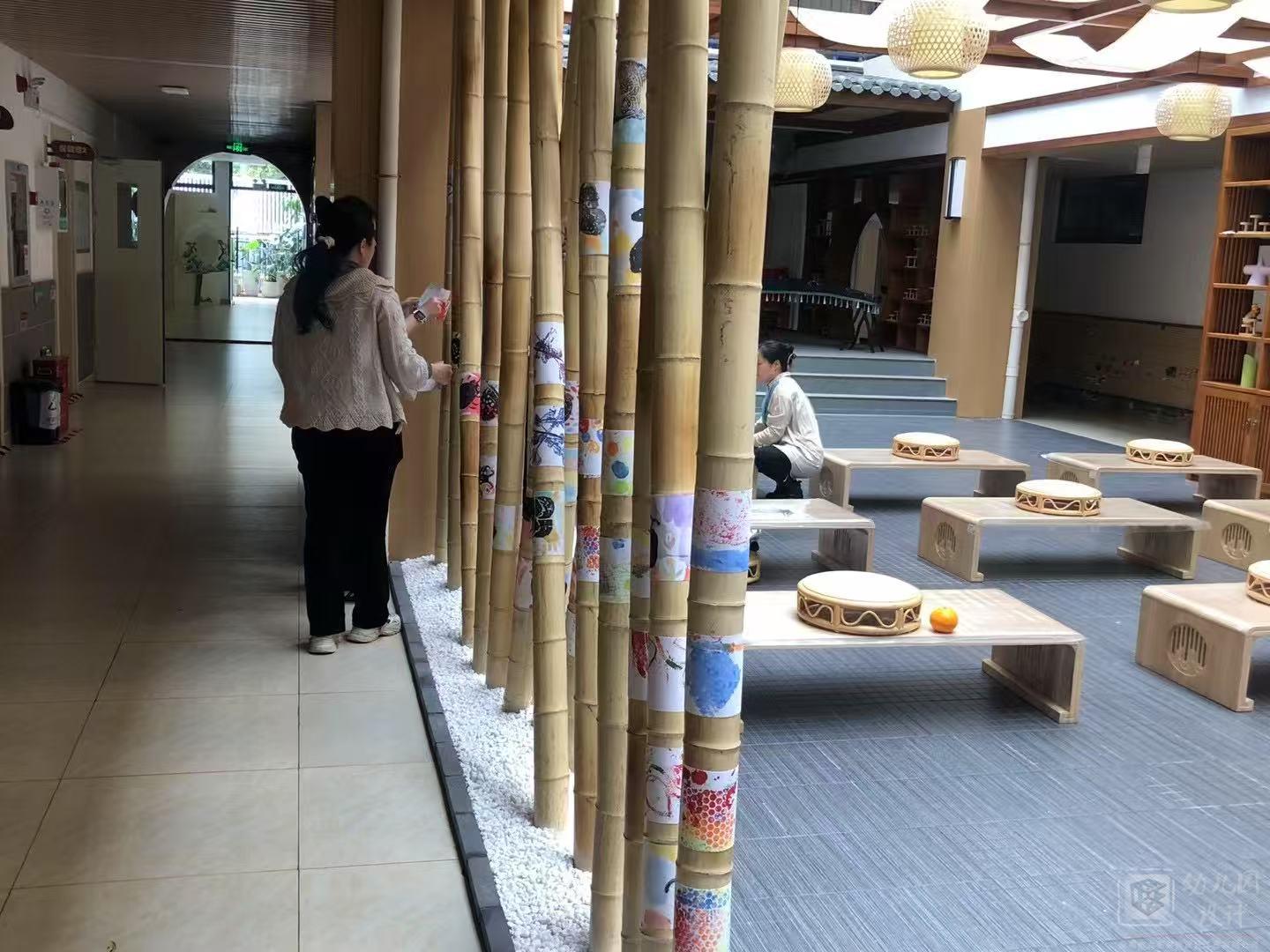 深圳市福安雅苑幼兒園現(xiàn)場實景圖（中廳改造）