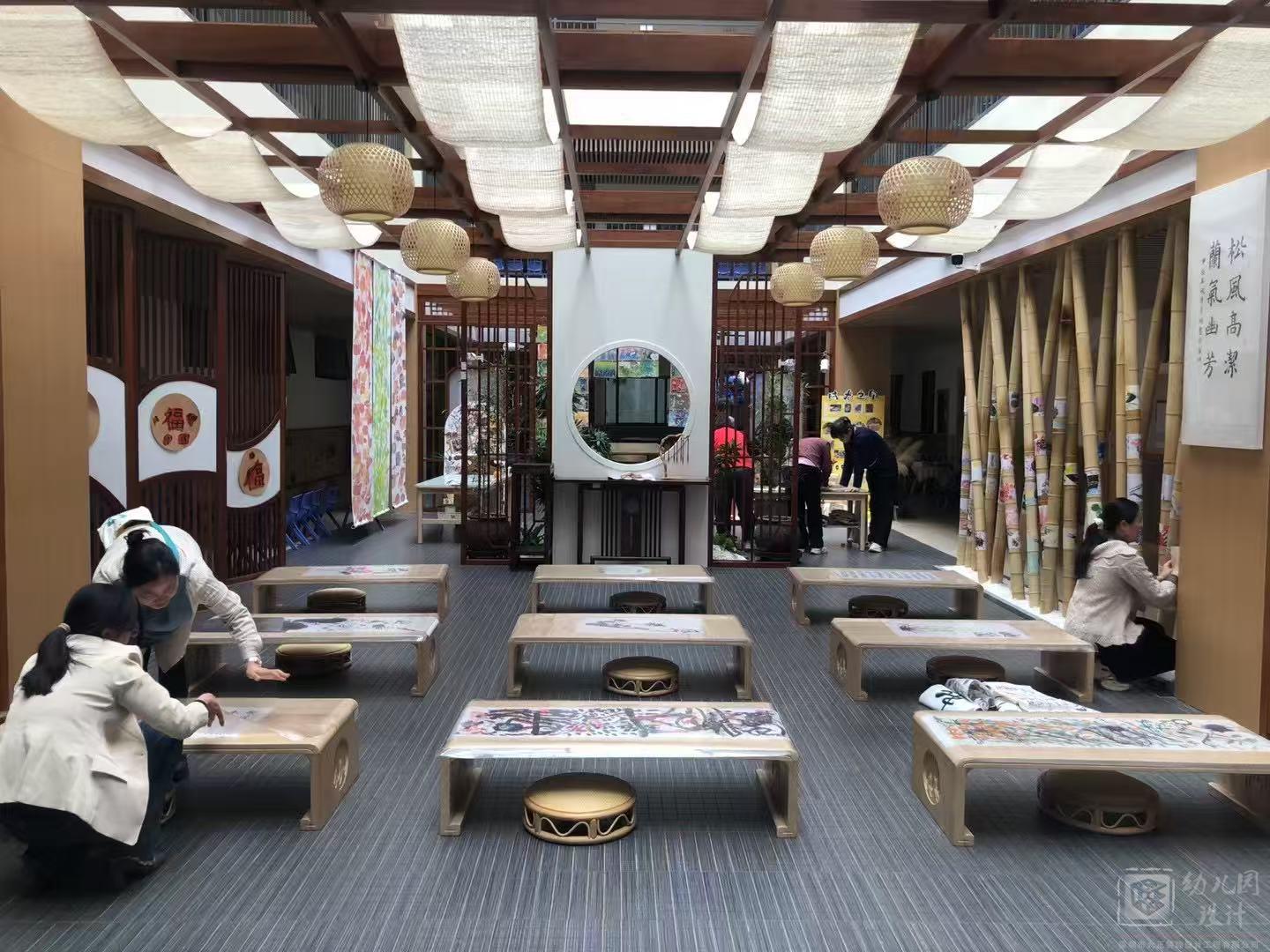 深圳市福安雅苑幼兒園現(xiàn)場實景圖（中廳改造）