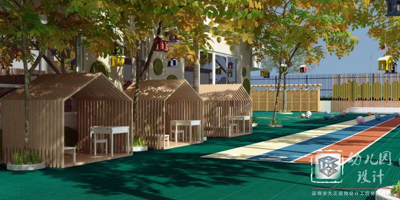 深圳市龍華新區(qū)展華幼兒園設(shè)計(jì)效果圖
