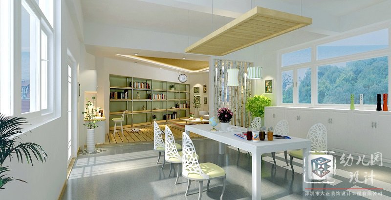 深圳市實驗幼兒園（僑香部）-設(shè)計施工效果圖