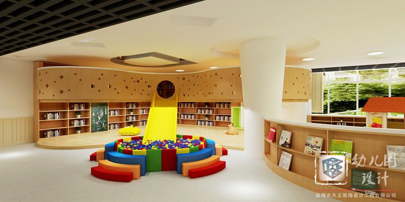 深圳幼兒園裝修為什么受小朋友喜歡?