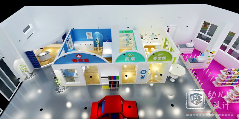 幼兒園裝修設計安全第一，特點第二怎么做？