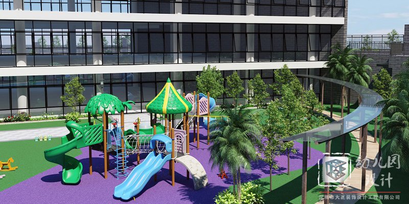 幼兒園室外設(shè)計(jì)案例效果圖