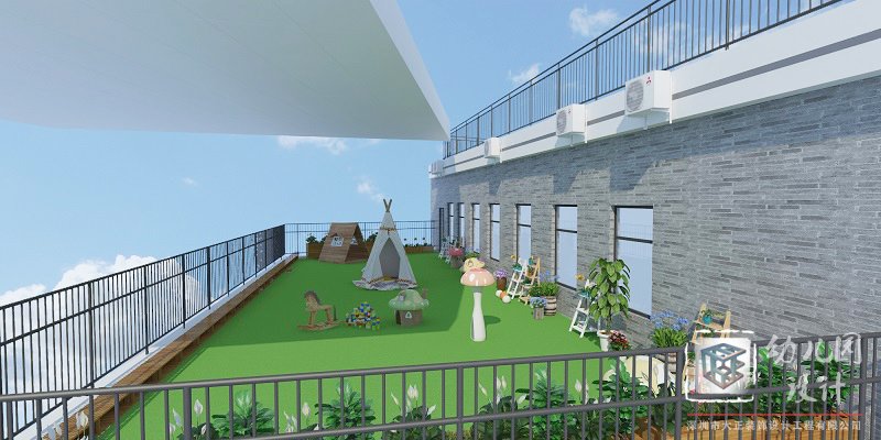 幼兒園室外設(shè)計(jì)案例效果圖