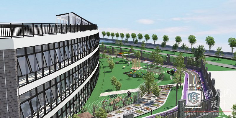 幼兒園室外設(shè)計(jì)案例效果圖