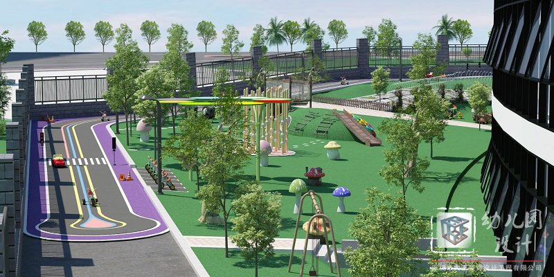 幼兒園室外設(shè)計(jì)案例效果圖