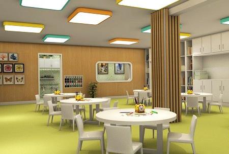 早教中心裝修設(shè)計有哪些不同于幼兒園?