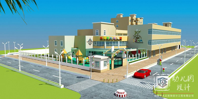 深圳海洋風(fēng)格幼兒園設(shè)計(jì)