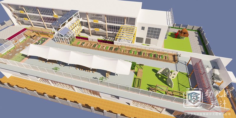 深圳市龍崗區(qū)龍城街道中心幼兒園（門頭改造設(shè)計）