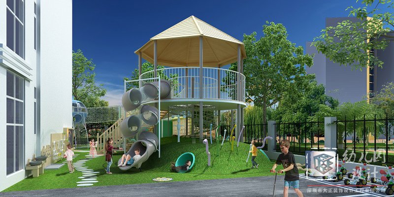 幼兒園設(shè)計(jì) - 需要一個(gè)有趣的戶外游戲空間設(shè)計(jì)