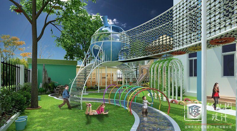 幼兒園裝修選材與戶外搭配，室內(nèi)裝修如何具有引導(dǎo)性？